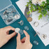 UNICRAFTALE 10 Sets 25mm Blank Dome Cufflinks Making Kit 304 Stainless Steel Cuff Button Round Cabochons Tray Bezel Cufflink Blanks for Apparel Ac...