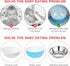 Silicone Tableware Sucker 3pcs Double Sided Suction Cups Plates Silicone Utensil Rest Plate Suction Pad Suction Cup Plates Tableware Sucker Plate ...