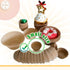 qiqee 600 Count Mini Cupcake Liners Natural Muffin Liners Food Grade Brown Baking Cups Paper No Smells?Small Size?...