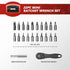 DNA MOTORING 22PCS Mini Ratchet Wrench Set With 60mm Quick-release Extension Bar, 20pcs CRV Bits, TOOLS-00417...