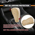 Car Gear Shift Cover, Waterproof PU Leather Automotive Gear Stick Shift Knob Rod Dust Cover Protector Car Interior Accessories for Most Cars Truck...