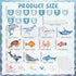 90Pcs Sea Animal Birthday Bulletin Board Set Classroom Decorations Under The Sea Happy Birthday Chart Cutouts Ocean Theme Calendars Bulletin Wall ...