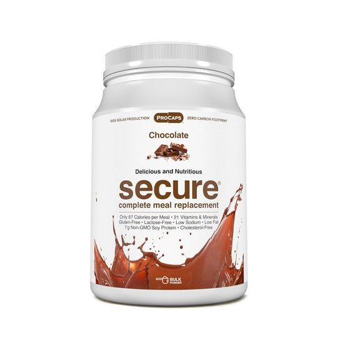 ANDREW LESSMAN Secure Soy Complete Meal Replacement - Chocolate 10 Servings - Only 67 Calories, 7g Non-GMO Soy Protein, Vitamins and Minerals, Low...
