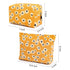 2 Pieces Little Flower Makeup Bag Large Cosmetic Bag Capacity Canvas Travel Toiletry Bag Organizer Cute Makeup Brushes Aesthetic Accessories Stora...