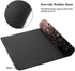 Rose Gold Glitter Black Gaming Mouse Pad Large XL Long Extended Pads Big Mousepad Keyboard Mouse Mat Desk Pad Home Office Decor Accessories for Co...