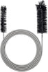 Extra-Thick Drain Brush with Stronger Spring - 67-Inch Flexible Pipe Cleaning Tool - Dual Bristle Heads - Ideal for Curved Pipes and Slim Holes – ...