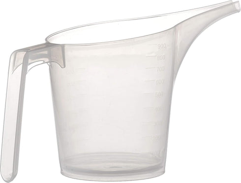 Fox Run Easy Pour Measuring Cup with Funnel Spout, 3.5, Clear Plastic...