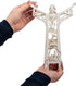Dicksons The Risen Christ Calvary Story 11 Inch Woodgrain Resin Stone Wall Cross...