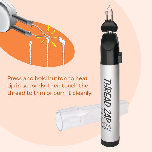 The Beadsmith ThreadZap Craft Burner – Thread Zapper for Burning and Trimming Thread, 5.25 Inches, Finish Bead Weaving & Stringing Projects...