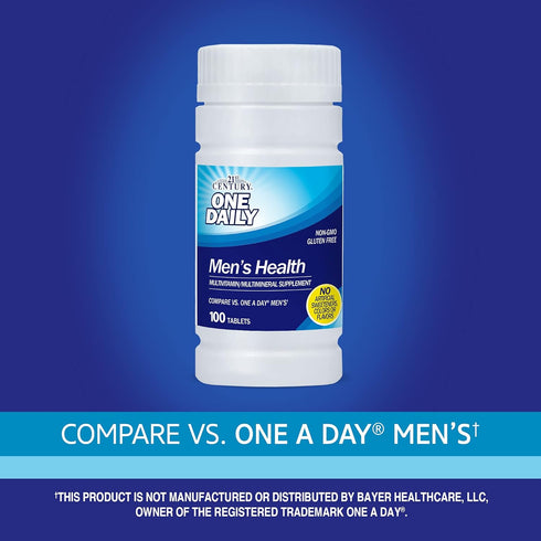 21st Century One Daily Men's Health Tablets, 100 Count...