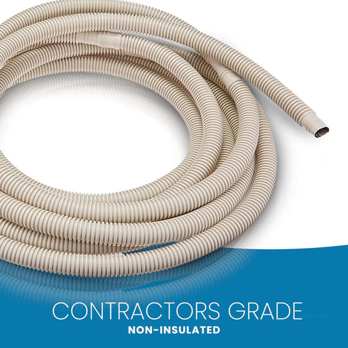 Senville 20 Ft Drain Hose Line for Mini Split Air Conditioner Ductless Heat Pump...