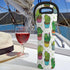 Cactus Cat Wine Bag Neoprene Wine Tote Bags Leakproof Travel Wine Tote with Handle Reusable Cooler Bag for Camping Picnic Travel Wine Lover Gift...