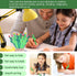Outus 24 Pieces Cactus Pens Cactus Shaped Roller Pens Kids Green Cactus Pens Saguaro Shaped Pen Black Gel Ink with Flower for Classroom Office Sch...