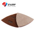 Resin Triangular Sanding Polishing Pads for Oscillating Tools Sandpaper Sheet Porcelain Stone Glass Ceramic Discs 3"(80mm) 3000 Grit-2pcs...