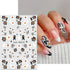 JMEOWIO 9 Sheets Halloween Nail Art Stickers Decals Self-Adhesive Cute Flower Ghost Nail Supplies Nail Art Design Decoration Accessories...
