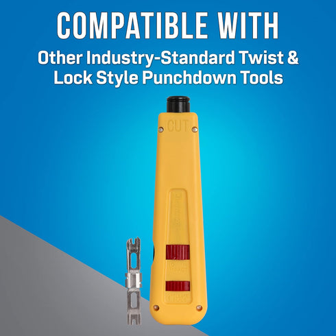 Jonard EPB-110 Standard Double Ended Punchdown 110 Block Blade with & without Cutter...