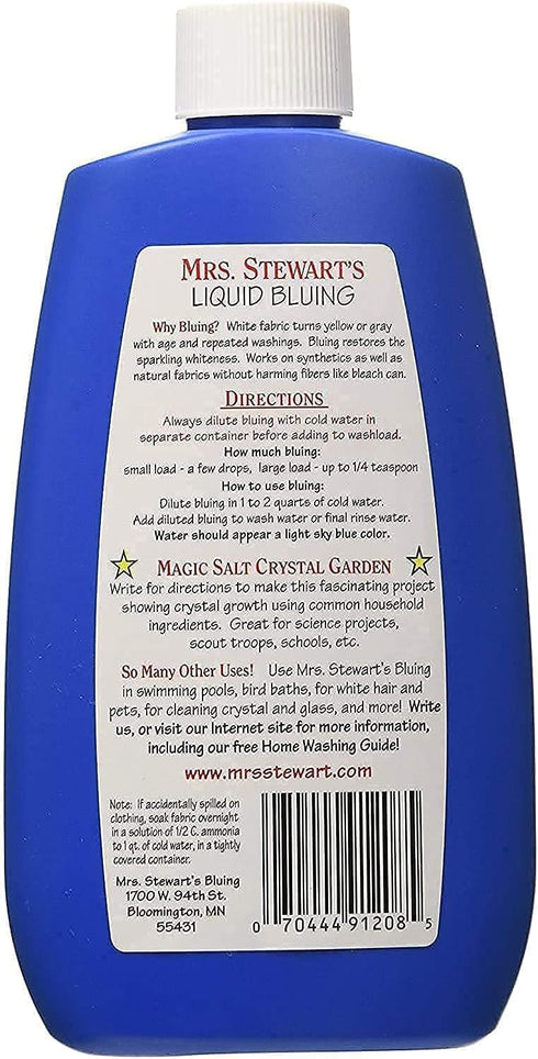 Mrs. Stewart's Liquid Bluing...