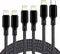 cugunu USB C to Lightning Cable 5 Pack 3/3/6/6/10FT iPhone Charger Apple MFi Certified Power Delivery Fast Charging Cord Compatible with iPhone 14...