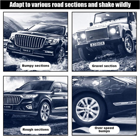 Sun Visor Car Phone Holder, Multifunctional Adjustable Cell Phone Holder, 360° Rotatable and Retractable, Suitable for Car Home Kitchen, Compatibl...