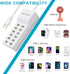 USB Charger 12 Port USB Charging Station Charging Hub with Fast Charging USB Wall Charger for Multiple Devices USB Charging Port Compatible with C...