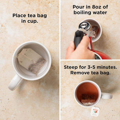 Red Rose Sweet Temptations Dessert Tea Caramel Apple Pie, Zero Carbs, Zero Sugar Bursting with Flavor Caffeine-Free Delicious Beverage Herbal Tea,...