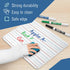 Dry Erase Board for Kids and Dry Erase Markers Set, 2 Small Dry Erase Boards, White board 4 Dry Erase Markers Fine Tip and 2 Mini Dry Erase Eraser...
