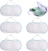 Bra Washing Bags for Laundry,6 Pcs Large bra laundry bags for washing machine,Fits for A-D Cups Bras Anti Deformation Bra Washing Bag(Blue)...