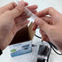 3W Mini Fish Tank Filter Aquarium Filter Hang On Waterfall 3 in 1 Adjustable Water Pump with Bio-Foam for Fish Turtle Aquariums Tank...