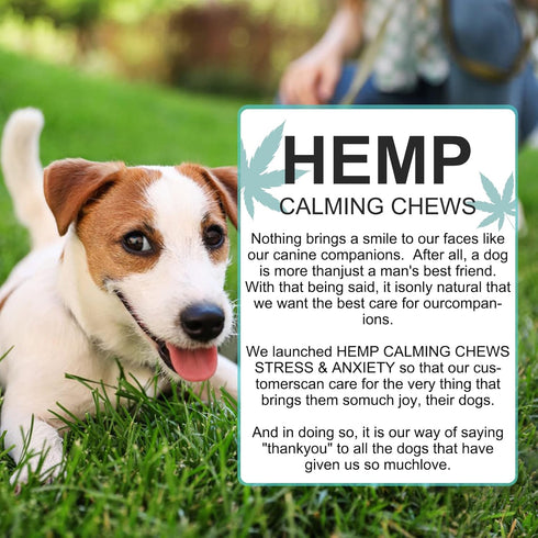 Calming Chews for Dogs,Quiet Moments Dog Calming Treats,Help Promote Relaxation,Dogs Anxiety Stress Relief-Barking,Separation,Thunder,Travel Issue...
