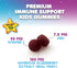 Children's Daily Immune Support Gummies with Real Elderberry + Vitamin C & Zinc to Support Kids Healthy Immune System, Natures Sambucus Elderberry...