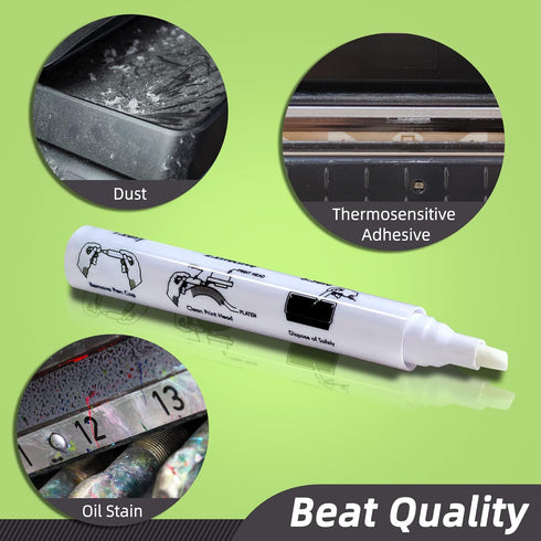 Thermal Printer Printhead Cleaning Pen for Thermal Receipt Shipping Label POS Card Printer Cleaner 4pcs...