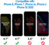 JETech Screen Protector for iPhone SE 3/2 (2022/2020 Edition), iPhone 8/7/6s/6, 4.7-Inch, Tempered Glass Film with Easy-Installation Tool, 2-Pack...
