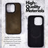 Stylish & Durable Shockproof Protection Leather Case for iPhone 15 in Horween Leather MagSafe Compatible (BOX Leather Orange, iPhone 15 Pro Max)...