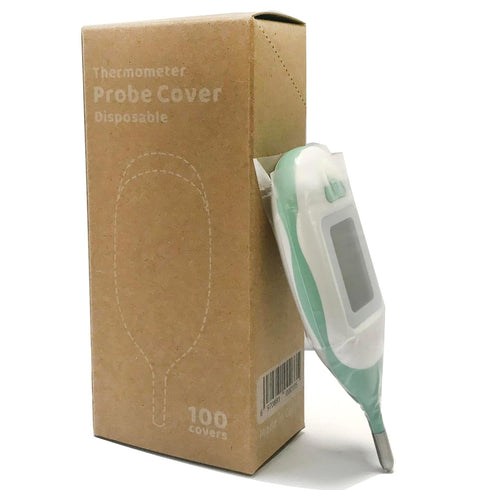 Disposable Cover for Rectal Thermometers - Special for Large Display & Short Probe Baby/Pet Rectal Thermometers (Covers -100 pcs)...