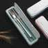 DEVICO Travel Utensils With Case, 18/8 Stainless Steel Camping Utensils, Reusable Portable Silverware Cutlery Set For Lunch Box, Include Fork Spoo...