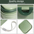 Collapsible Dog Water Bowl, Portable Dog Bowl for Traveling, 2-in-1 Pet Food and Water Feeder - Travel Dog Bowls with Lid for Walking, Traveling, ...