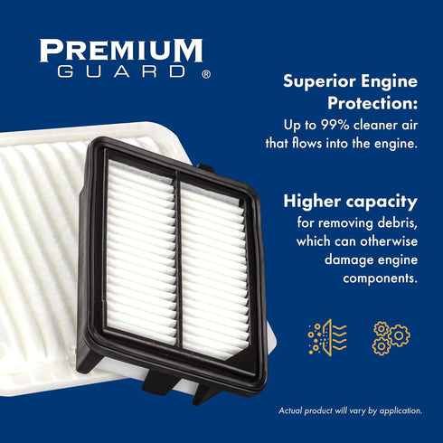 PG Engine Air Filter PA99365 | Fits 2019-2025 Subaru Forester, 2018-2025 Crosstrek, 2020-2025 Outback, 2019-2025 Ascent, 2017-2025 Impreza, 2020-2...