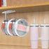 Tumbler Lid Organizer,Space Saving Tumbler Lid Hook for Yeti Tumbler,Stainless Steel Tumbler Lid Holder,Self-Adhesive or Drilling Tumbler Lid Hook...