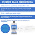 Quartz Countertop Chip Repair Kit - White Granite & Marble Repair Kit, Suitable for Granite, Marble, Quartz Stone, and Other Stone Surface Crack Q...