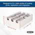 BCW 6 Cell Cargo Card Storage Box - 3x2 | Trading Card Storage Box | Fits Toploaders, Magnetics, and More | Holds 2100 Standard, 20pt Cards, Inclu...