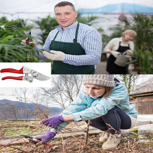Professional Garden Shears, KAJUDA Pruning Clippers Hand Pruners Gardening Scissors for Plants, Flower Cutter Florist Scissor Trimming Shear, Gard...