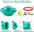Baby Bath Toys, Automatic Spray Water Toddler Bath Toys, Induction Sprinkler Bathtub Toys, Rechargeable Flashing Light Kid Bath Toys Girls Boys Sh...