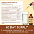 Lions Mane Supplement, Liquid Mushroom Extract Drops, 8 Mushrooms Complex for Cognitive Support and Immunity Boost, Up to 2 Month Supply, Mushroom...