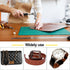 17 Pcs Round Leather Hole Punch Tool 0.5-7mm, Boyistar Metal Hollow Hole Punching for Leather Craft Punch Tools Set Round Hollow Tools for Belts, ...