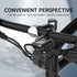 Out Front Bike Combo Mount for Garmin Edge Wahoo Elemnt Computer, Extended Cycling Computer Mount Compatible with Bryton Cateye GoPro and Flashlig...