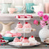 300 Pcs Square Cupcake Liners 2.36 Inches Square Baking Cups Brownie Cupcake Cups Square Paper Patterned Cupcake Wrappers for Wedding Baby Shower ...
