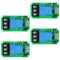 4Pack 30A 1 Channel Relay Module High Low Level Trigger with Optocoupler Isolation Load DC 30V AC 250V 30A for PLC Automation Equipment Control In...