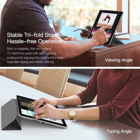 TiMOVO for iPad 10.2 Case iPad 9th Generation 2021/ iPad 8th Generation 2020/ iPad 7th Generation 2019 Case,Slim Translucent Hard PC Protective Sm...