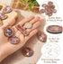 FASHEWELRY 10pcs Wood Resin Earrings Making Kit Geometric Boho Wood Charms & Earring Hooks & Jump Rings for DIY Earring Necklace Jewelry Making...