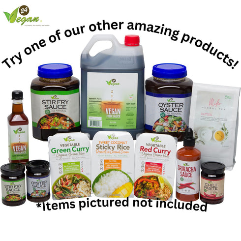 24Vegan Stir Fry Sauce - Vegan - All Natural - Non GMO - No MSG - 7.5oz - Stir Fry and Dipping Sauce...